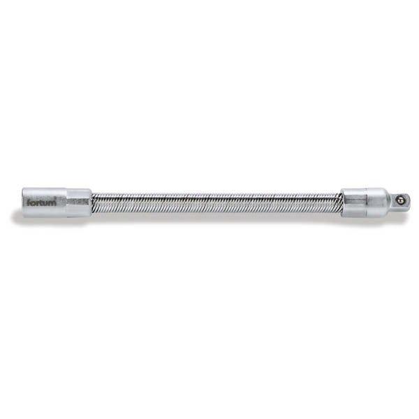 FORTUM flexibilis hosszabbító szár, 1/4'-os dugófejekhez; 150mm FORTUM