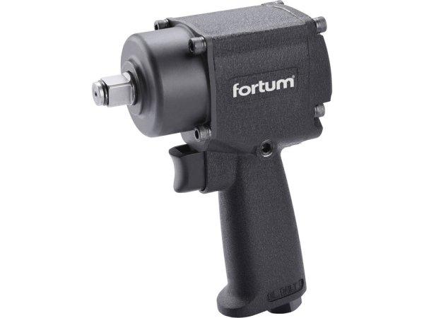 FORTUM légkulcs, 1/2', 610Nm, (Twin Hammer); 10.000 1/min, 170l/min, 6,3
Bar, 1/4' tömlőcsatlakozó, 1,4kg