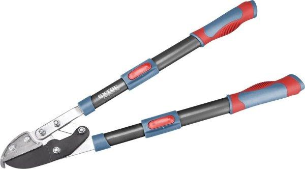 EXTOL PREMIUM ágvágó olló; rávágó, tapadásmentes él, max.45mm vágás,
teleszkópos ellipszis ALUnyél, gumírozott fogantyú, 670-940