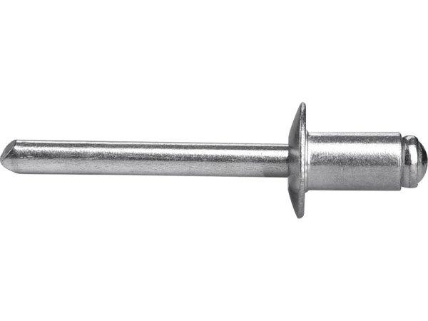 EXTOL PREMIUM popszegecs klt. alu, 250 db, méret: 6,4×19,0 mm