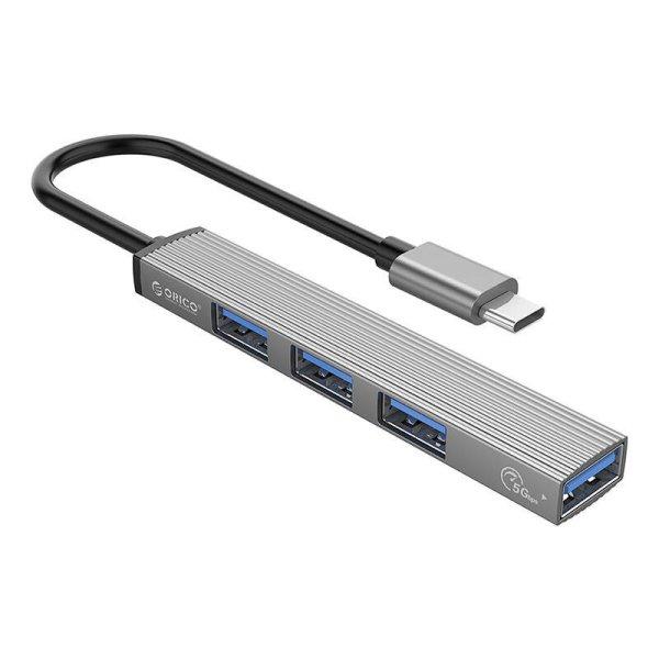 Orico USB-ről USB 3.0-ra 3x USB 2.0 Hub adapter (szürke)