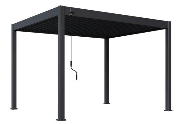 Bioklimatikus pergola INTRO NEO 3,6x3 m, alumínium és acél - szabadon álló