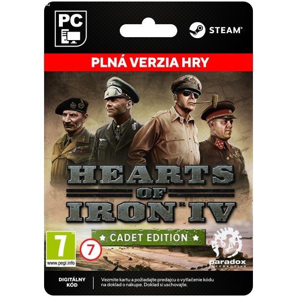 Hearts of Iron IV: Cadet Kiadás [Steam] - PC