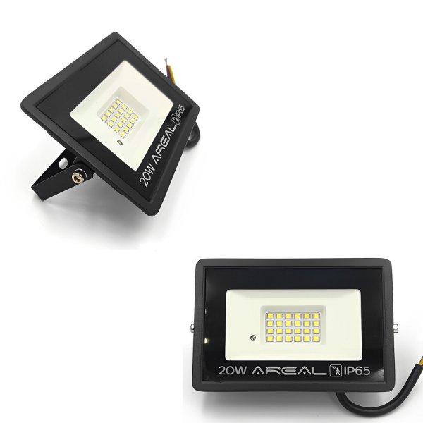 2 darab Areal LED Reflektor, Mozgásérzékelővel 20W