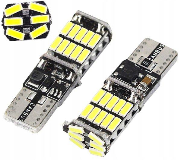 SMD-T10-4026-26SMD-2 2db-os T10 CANBUS 12-24V