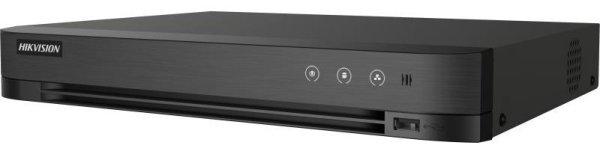 Hikvision iDS-7204HUHI-M1/XT 4 csatornás AcuSense THD DVR, 8MP@8fps, 5MP@12fps,
4MP@15fps, 1080p@25fps, + 4x8 MP IP