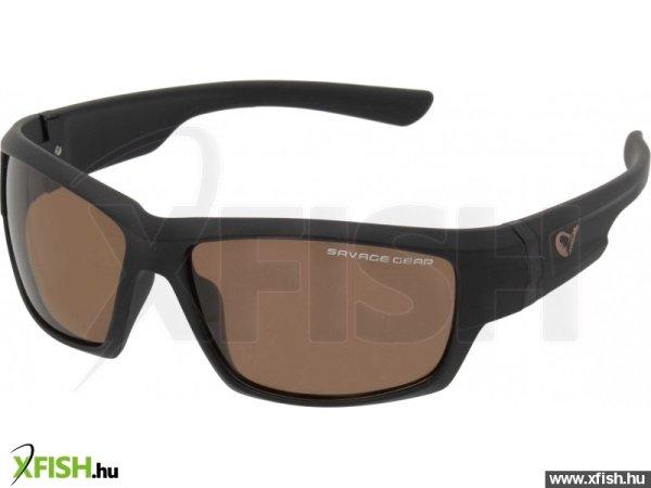 Savage Gear Shades Floating Polarizált Napszemüveg - Amber (Sun And Cl