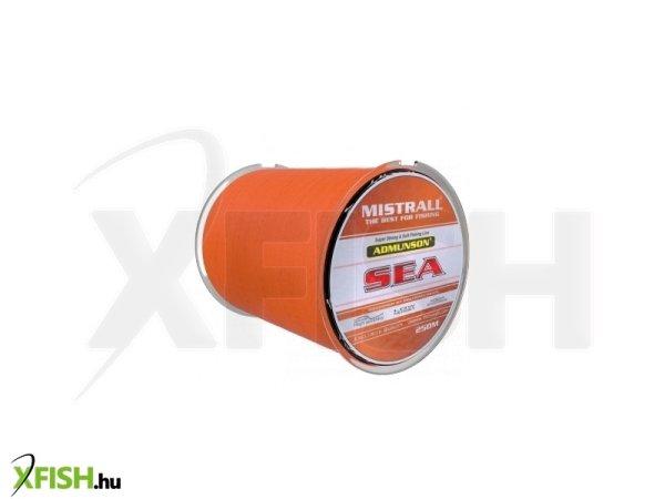 Mistrall Admunson Sea Orange Monofil pontyozó zsinór Narancssárga 250 m 0,40
mm 19,80 kg