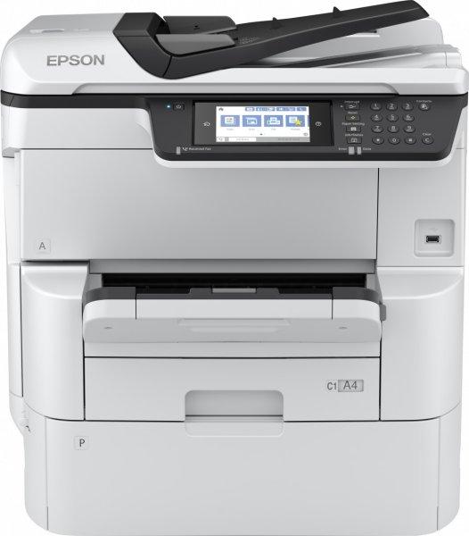 Epson WorkForce Pro WF-C878RDWF wifi-s hálózati multifunkciós tintasugaras
A3+ nyomtató►(Színes, Tintasugaras, A3-as, kétoldalas nyomtatás,
multifunkciós, DADF,Hálózatos,WiFi-s)