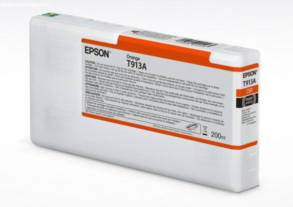 EPSON T913A EREDETI tintapatron NARANCS 200ml