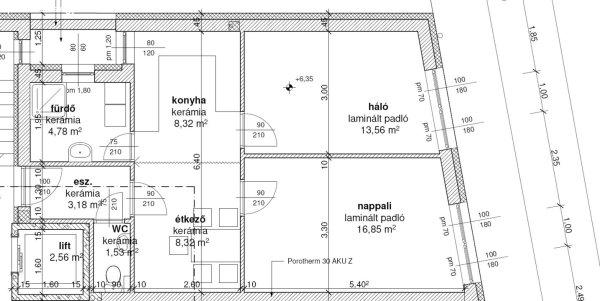 Eladó 56 nm-es Új építésű Téglalakás Székesfehérvár