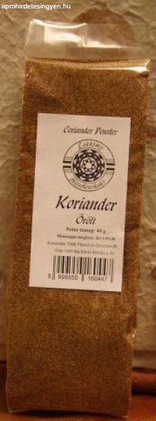 LAKSHMY KORIANDER ŐRÖLT 40G /TOLDI/