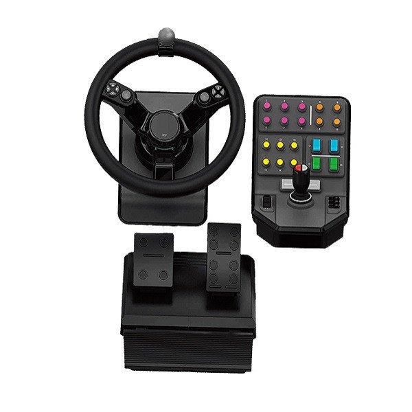 Logitech G Heavy Equipment Bundle Farm Sim Vezérlő.