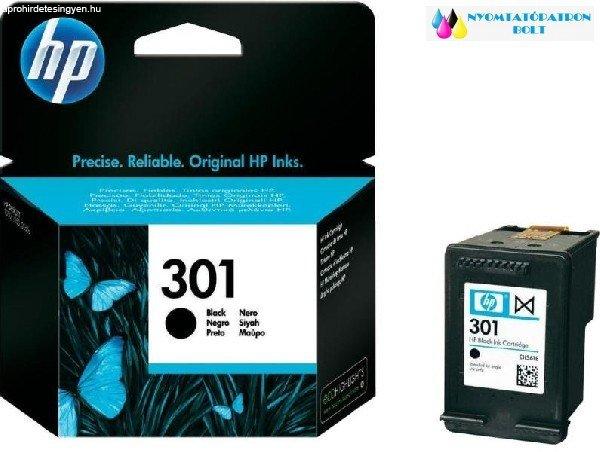 HP 301 fekete eredeti tintapatron CH561EE 