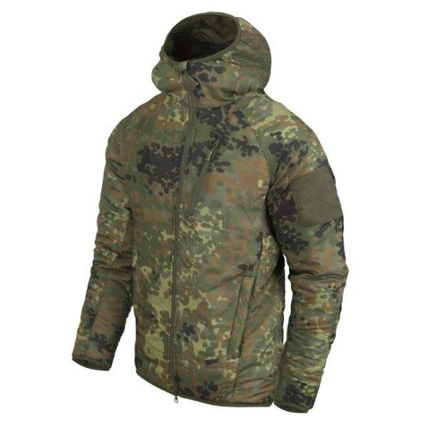 Helikon-Tex WOLFHOUND Kabátkapucnis - Climashield Apex - Flecktarn