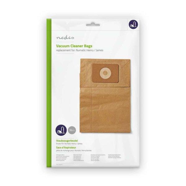 Numatic Henry / James papír porzsák, 10db :: Nedis DUBG110NUM10