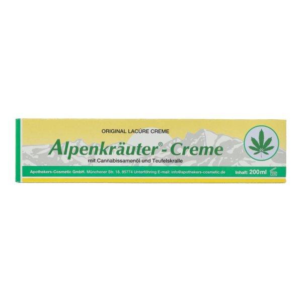 ALPENKRAUTER KRÉM KANNABISZ-ÖRDÖGCSÁKLYA