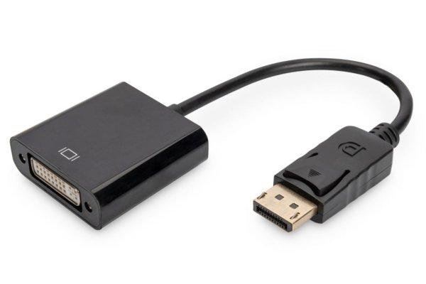 Assmann DisplayPort adapter cable, DP - DVI (24+5)