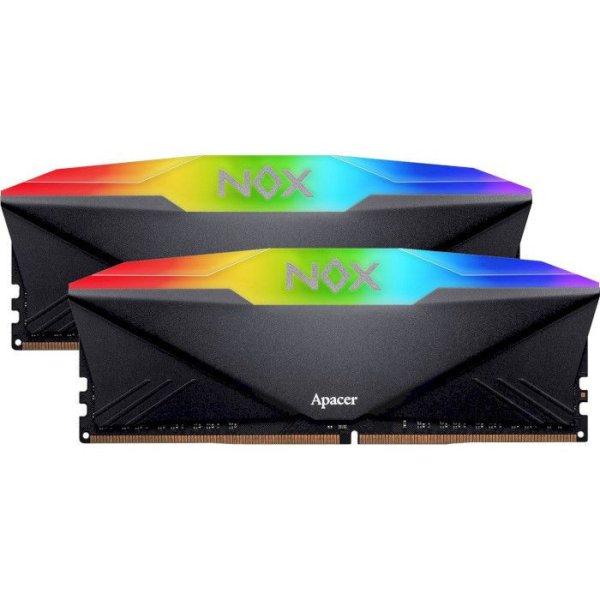 Apacer 16GB DDR4 3600MHz Kit(2x8GB) NOX RGB