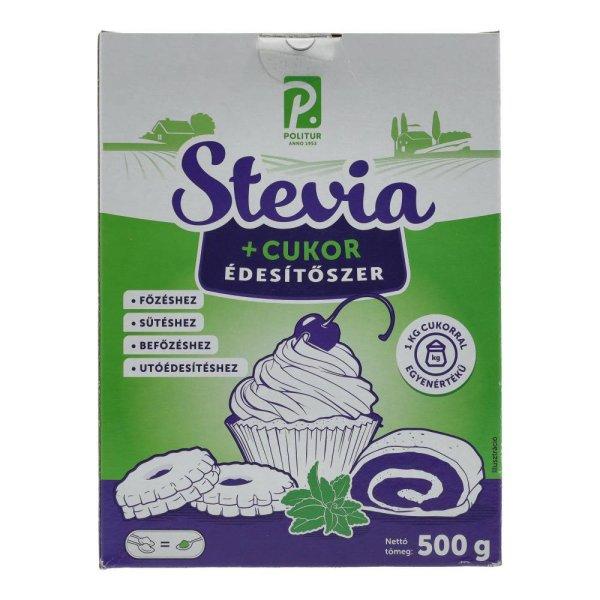 POLITUR STEVIA + CUKOR ÉDESÍTŐSZER