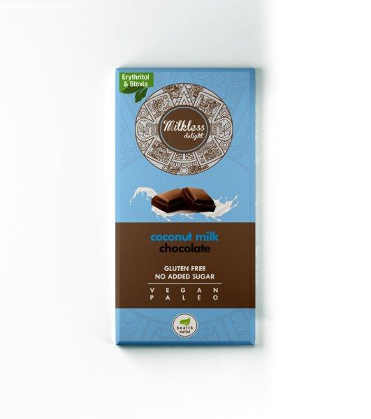 Dia-Wellness health market milkless delight kókusztejes csokoládé 80 g