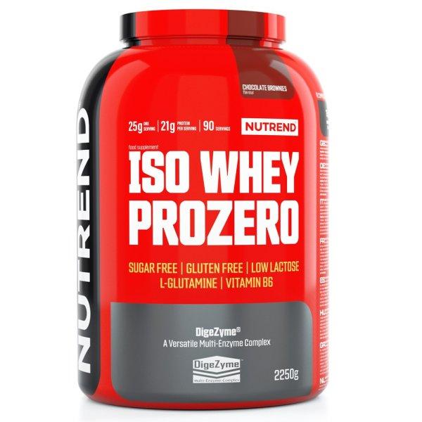 NUTREND Iso Whey Prozero 2250g Strawberry Cheesecake