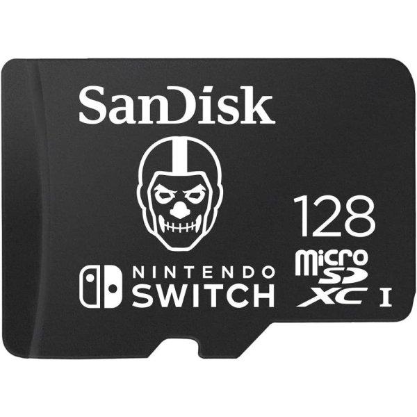 Sandisk 128GB microSDXC Class 10 UHS-I U3 For Nintendo Switch Skull Trooper
Fortnite Edition