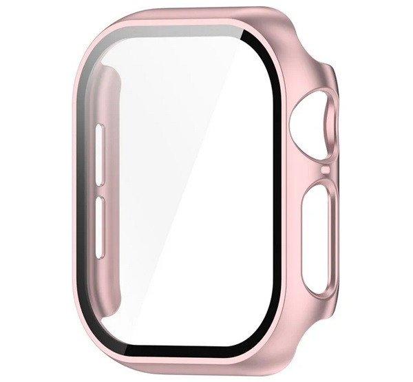 Műanyag keret (BUMPER, ütésállóság + kijelzővédő üveg) ROZÉARANY
Apple Watch Series 10 42mm