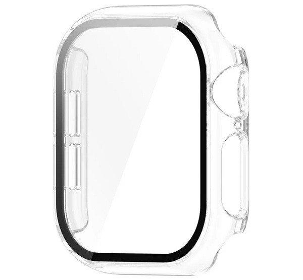 Műanyag keret (BUMPER, ütésállóság + kijelzővédő üveg) ÁTLÁTSZÓ
Apple Watch Series 10 42mm