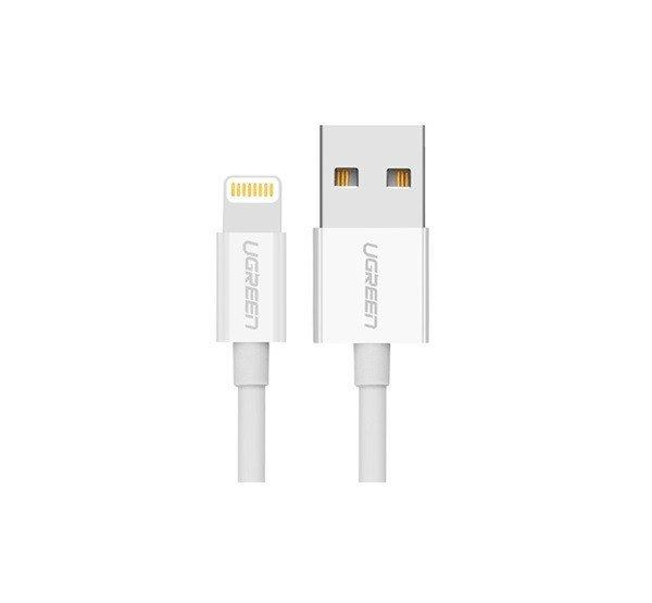 Ugreen MFi USB / Lightning töltő- és adatkábel, 1m, fehér