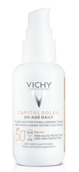 Vichy Színezett fluid a fényöregedés ellen SPF50+ Capital
Soleil UV-Age Daily (Fluid) 40 ml