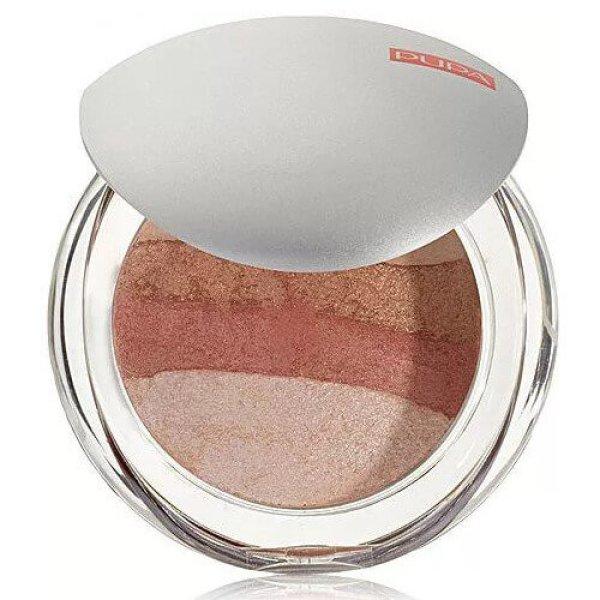 PUPA Milano Bőrvilágosító arcpirosító (Luminys
Baked All Over Illuminating Blush-Powder) 9 g 02 Stripes Natural