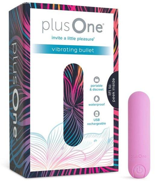 PlusOne Mini vibrátor rózsaszín