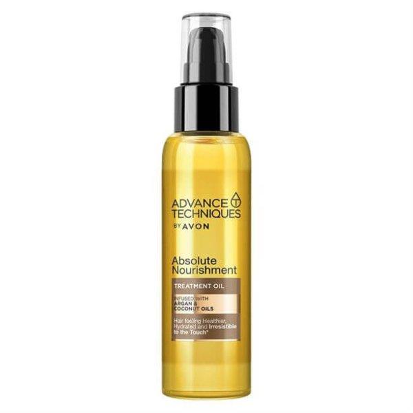 Avon Tápláló hajolaj argán- és kókuszolajjal
(Absolute Nourishment Treatment Oil) 100 ml