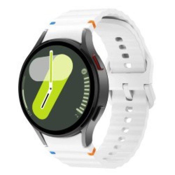 4wrist Szilikon szíj Samsung Galaxy Watch 7 - White