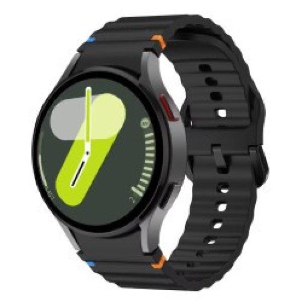 4wrist Szilikon szíj Samsung Galaxy Watch 7 - Black