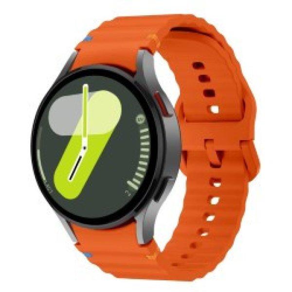 4wrist Szilikon szíj Samsung Galaxy Watch 7 - Orange