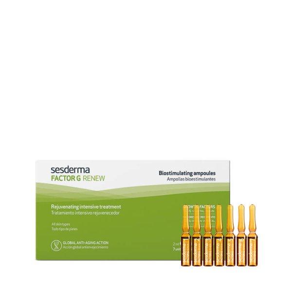 Sesderma Biostimulációs ampulla Factor G Renew (Biostimulating
Ampoules) 7 x 1,5 ml