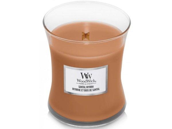 WoodWick Illatgyertya váza Santal Myrrh 275 g