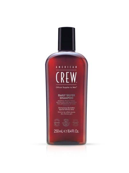 American Crew Sampon ősz hajra (Daily Silver Shampoo) 250 ml