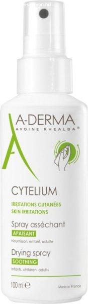 A-DERMA Nyugtató és szárító spray irritált és
nedves bőrre Cytelium (Soothing Drying Spray) 100 ml