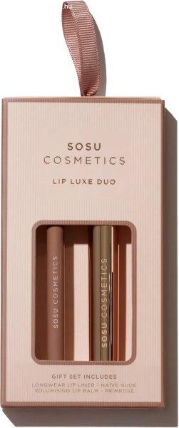 SOSU Cosmetics Dekorkozmetikai ajándékcsomag Lip Luxe Duo Pink