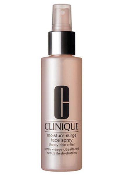 Clinique Frissítő bőrpermet az azonnali hidratáláshoz
(Moisture Surge Face Spray Thirsty Skin Relief) 30 ml