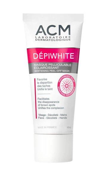 ACM Világosító, lehúzható arcmaszk Dépiwhite
(Whitening Peel-Off Mask) 40 ml