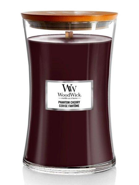 WoodWick Illatgyertya váza Phantom Cherry 609,5 g