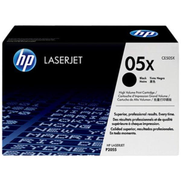 HP CE505X Toner FEKETE 6.500 oldal kapacitás No.05X