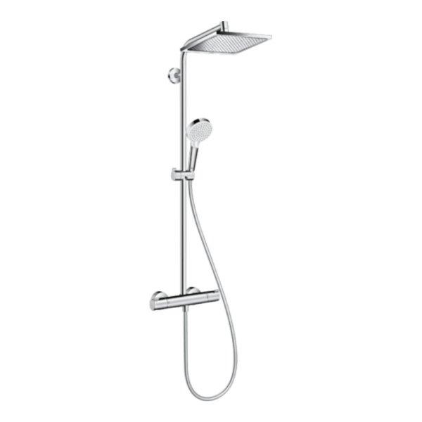 HANSGROHE Crometta E 240 1jet Showerpipe termosztátos zuhanyrendszer