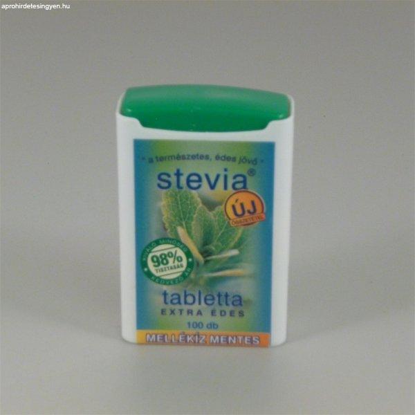 Stevia tabletta mellékíz mentes 100 db