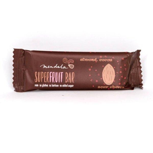 Mendula kakaós-meggyes superfruit bar 40 g