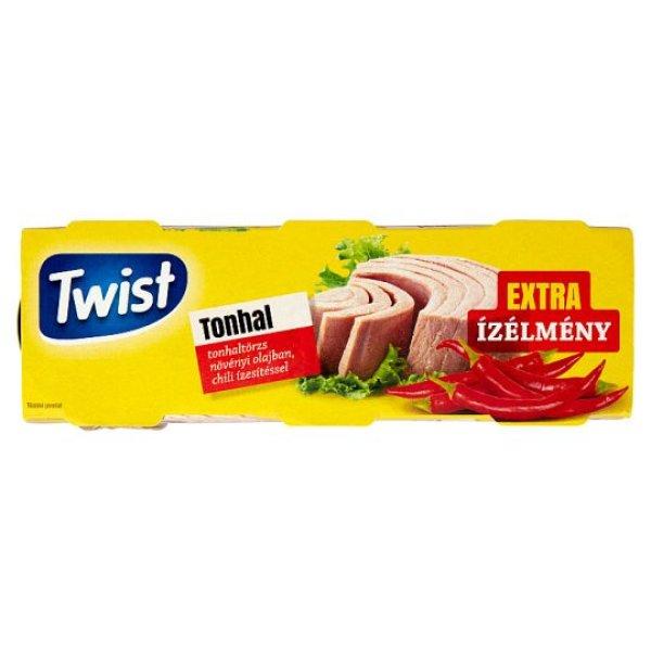 Twist tonhaltörzs növényi olajban édes chili ízesítéssel 240 g